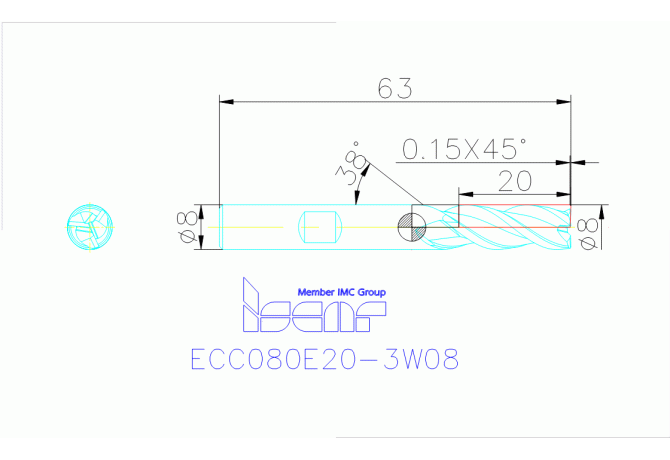 ECC080E20-3W08 IC900