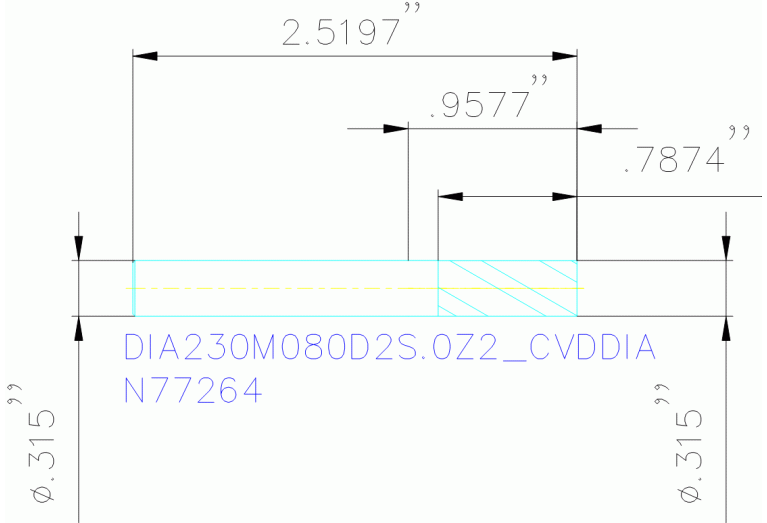 DIA230M080D2S.0Z2 CVDDIA