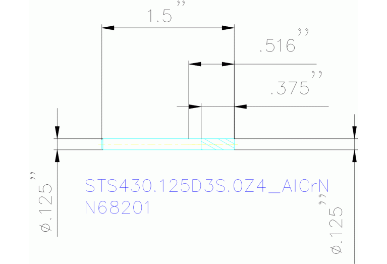 STS430.125D3S.0Z4 ALCRN
