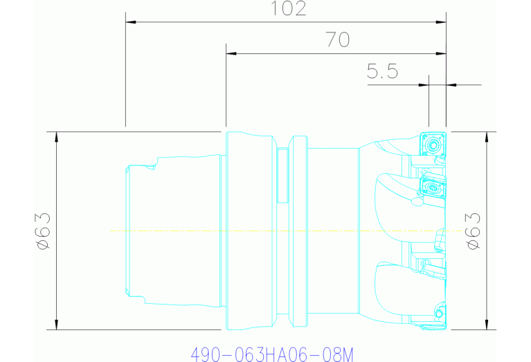 490-063HA06-08M