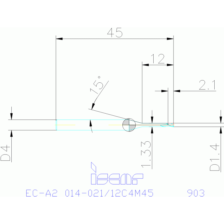 EC-A2 014-021/12C4M45 IC903