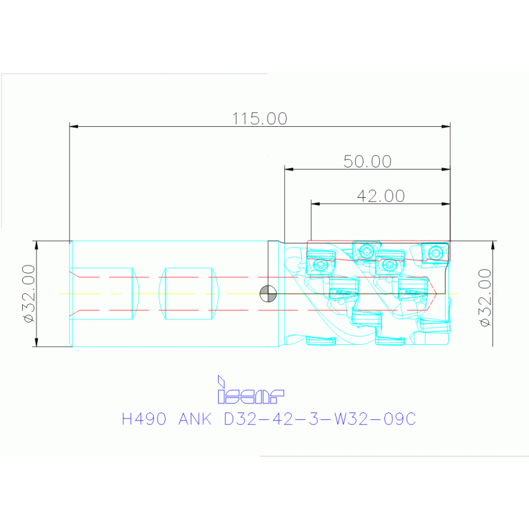 H490 ANK D32-42-3-W32-09C