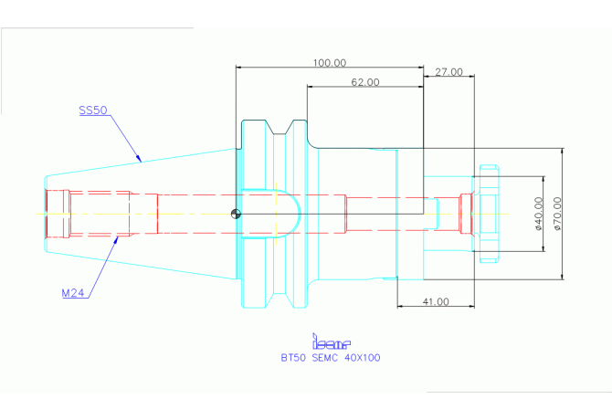 BT50 SEMC 40X100