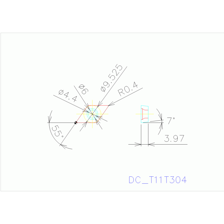 DCMT11T304N-GU AC8115P