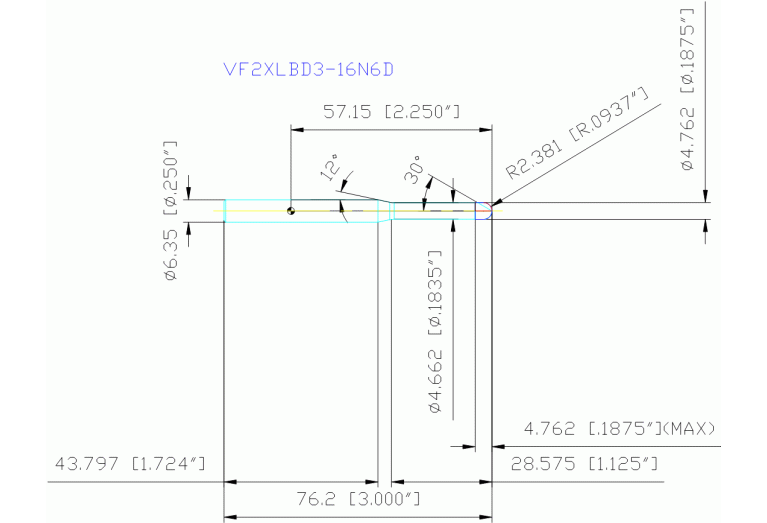VF2XLBD3/16N6D