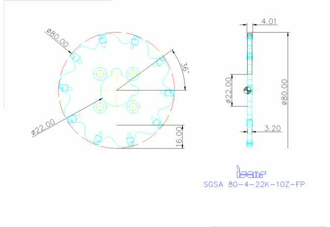 SGSA 80-4-22K-10Z-FP