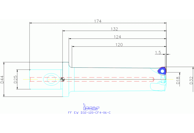 FF EW D32-120-CF4-06-C