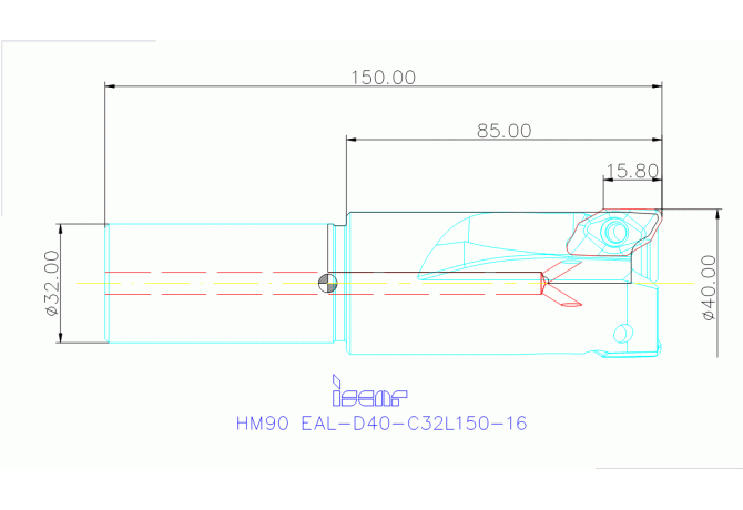 HM90 EAL-D40-C32L150-16