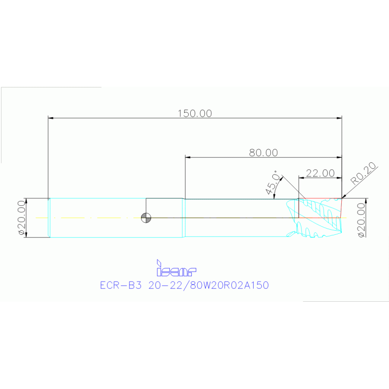 ECR-B3 20-22/80W20R02A150 IC08