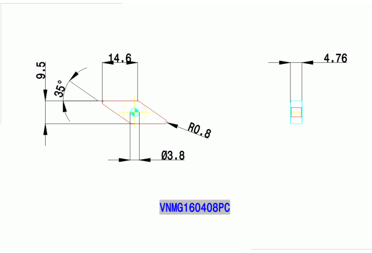 VNMG 160408 PC TT8115