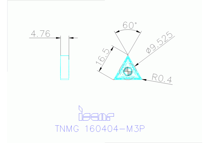 TNMG 160404-M3P IC8150