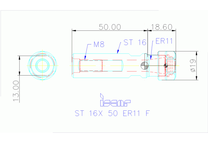 ST 16X 50 ER11 F