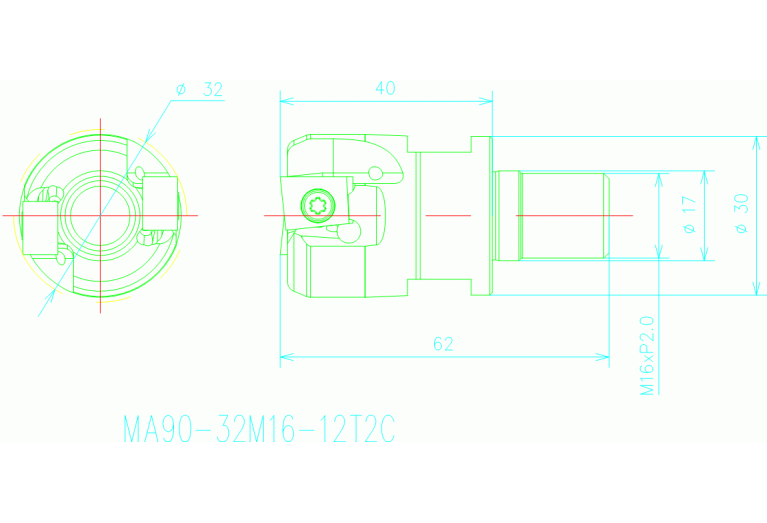 MA90-32M16-12T2C