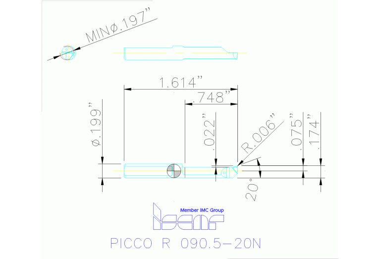 PICCO R 090.5-20N IC908
