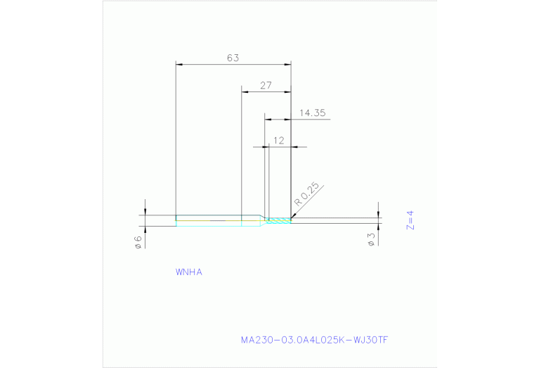 MA230-03.0A4L025K-WJ30TF