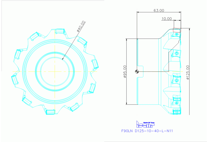 F90LN D125-10-40-L-N11