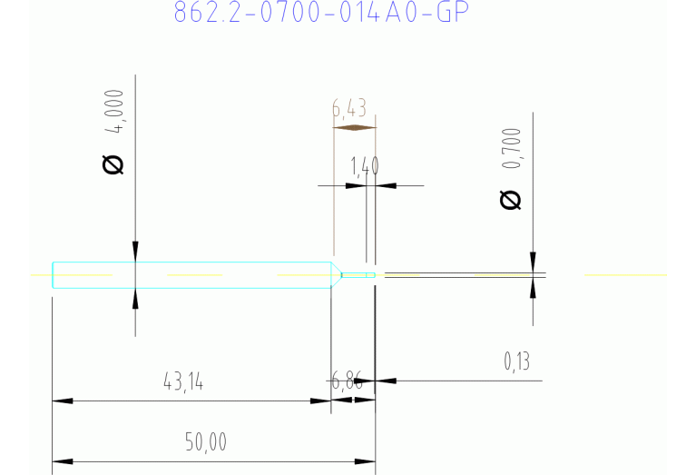 862.2-0700-014A0-GP X2BL