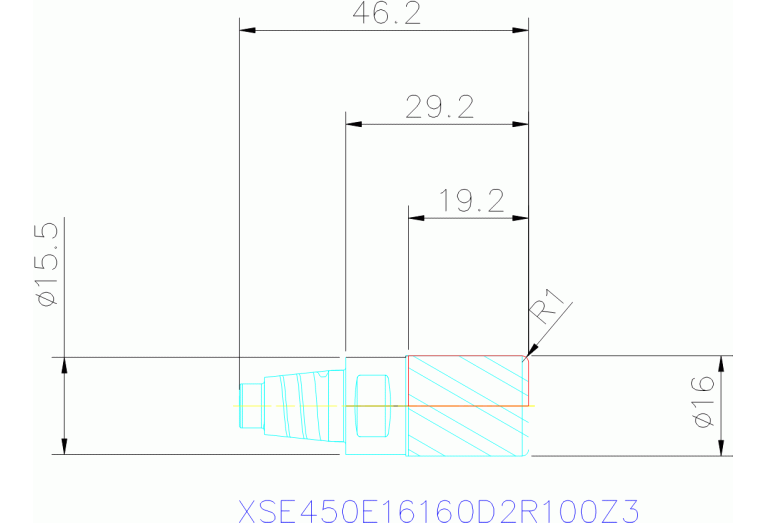 XSE450E16160D2R100Z3 AXT