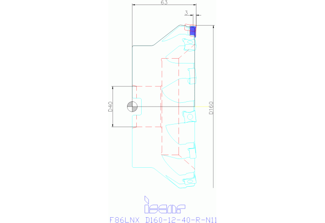 F86LNX D160-12-40-R-N11