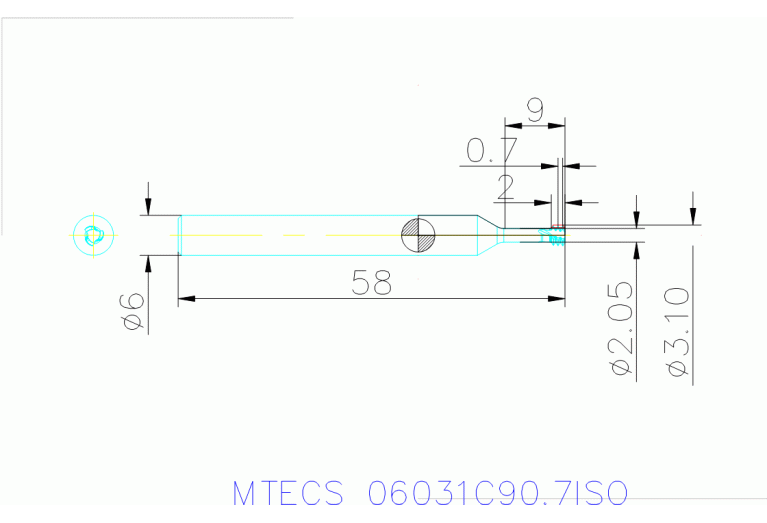 MTECS 06031C9 0.7ISO IN2005