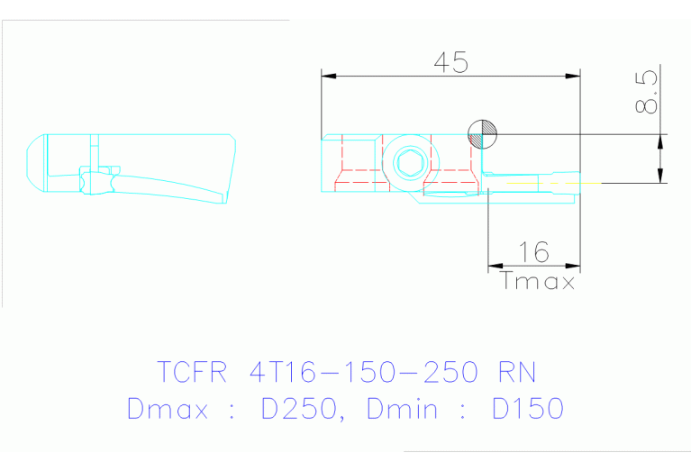 TCFR 4T16-150-250 RN