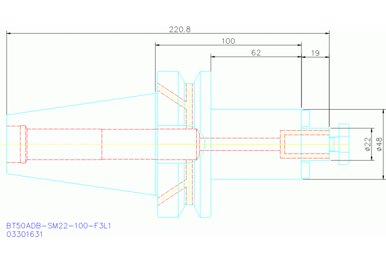 BT50ADB-SM22-100-F3L1