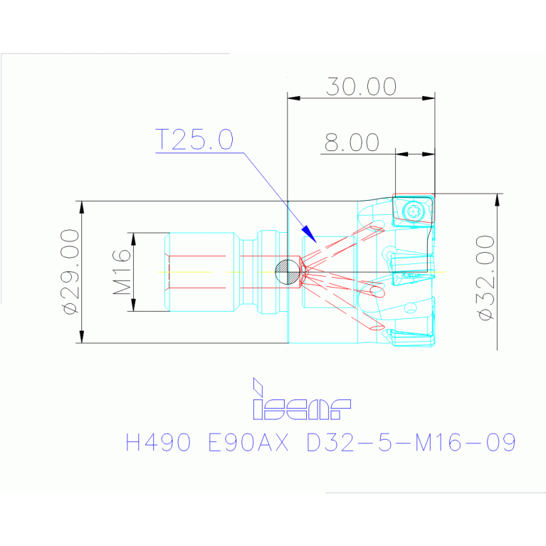 H490 E90AX D32-5-M16-09