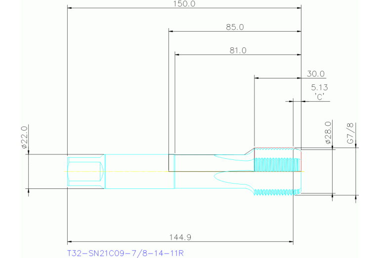 T32-SN21C09-7/8-14-11R