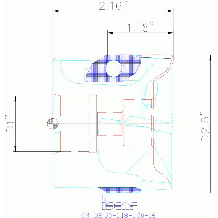 SM D2.50-1.18-1.00-16