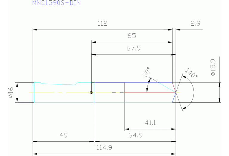 MNS1590S-DIN TF15