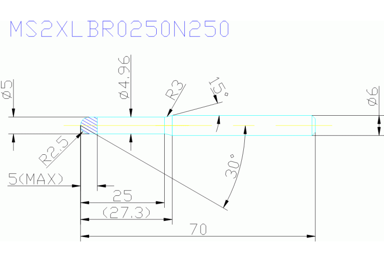 MS2XLBR0250N250