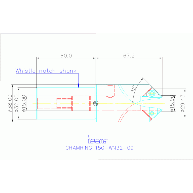 CHAMRING 150-WN32-09
