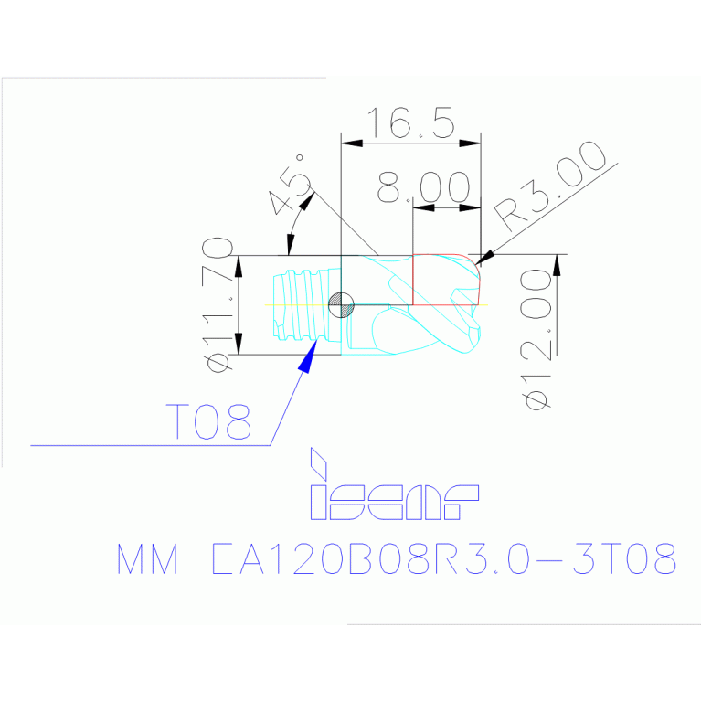 MM EA120B08R3.0-3T08 IC08