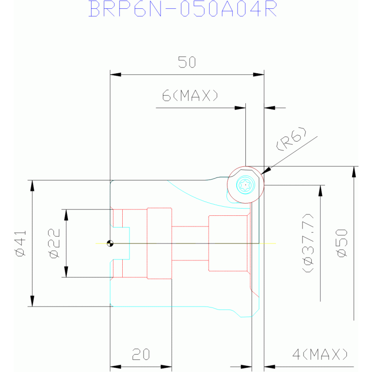 BRP6N-050A04R