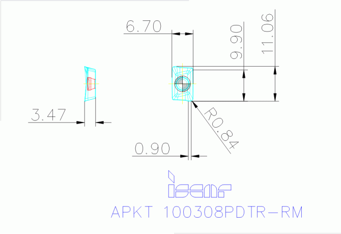 APKT 100308PDTR-RM IC28