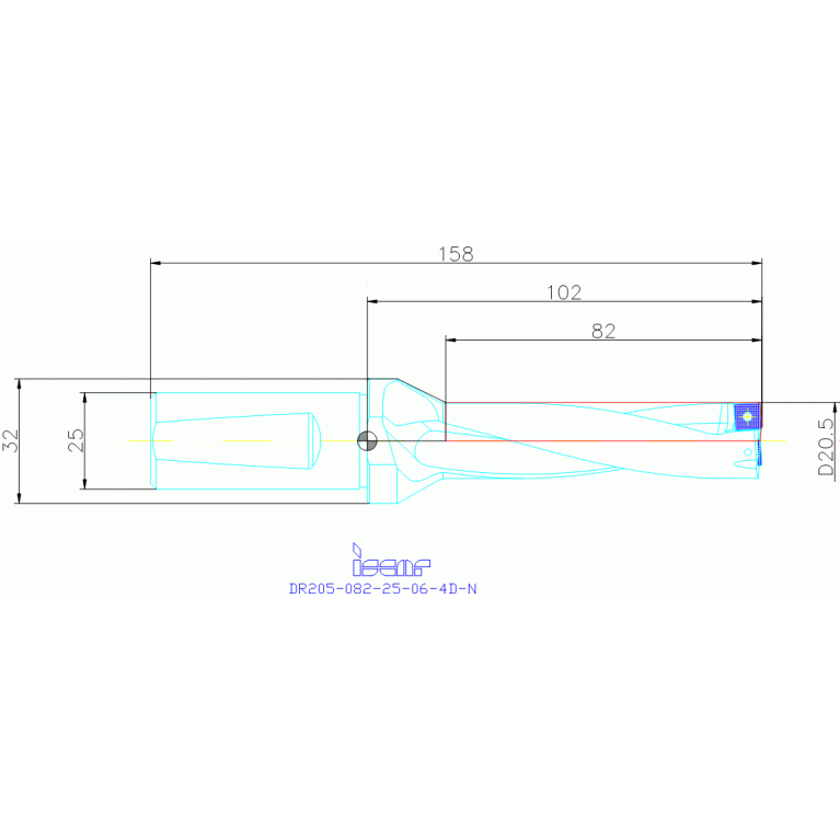 DR205-082-25-06-4D-N