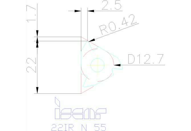 22IR N 55 IC50M