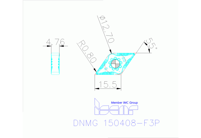 DNMG 150408-F3P IC830