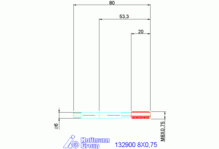 132900 8X0,75
