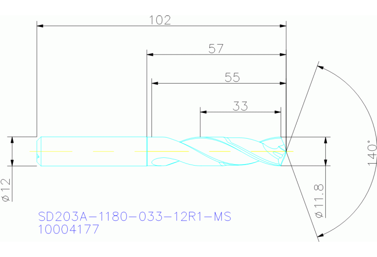 SD203A-1180-033-12R1-MS