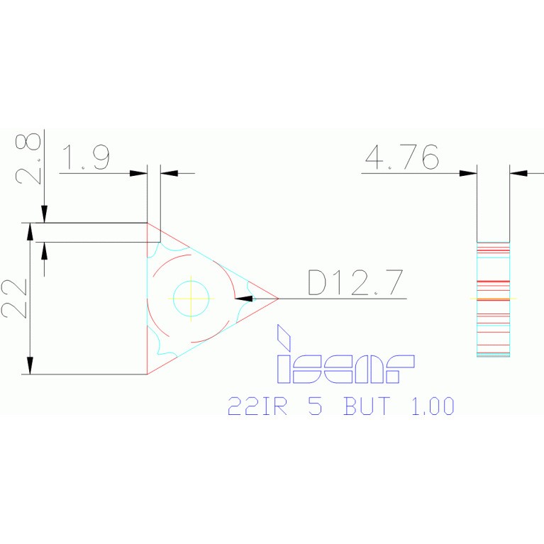 22IR 5 BUT 1.00 IC250