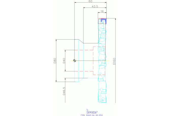 FDN D160-16-40-R10