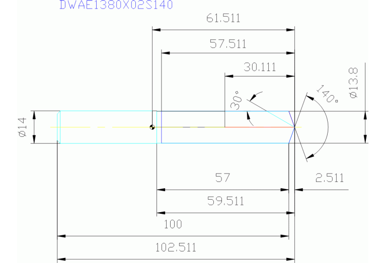 DWAE1380X02S140 DP102A