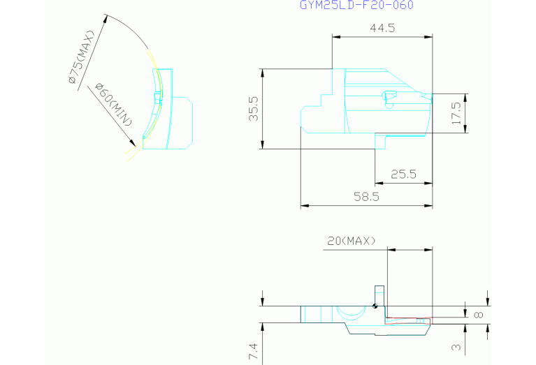 GYM25LD-F20-060