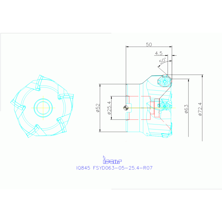 IQ845 FSYD063-05-25.4-R07