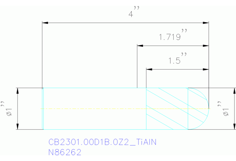CB2301.00D1B.0Z2 TIALN