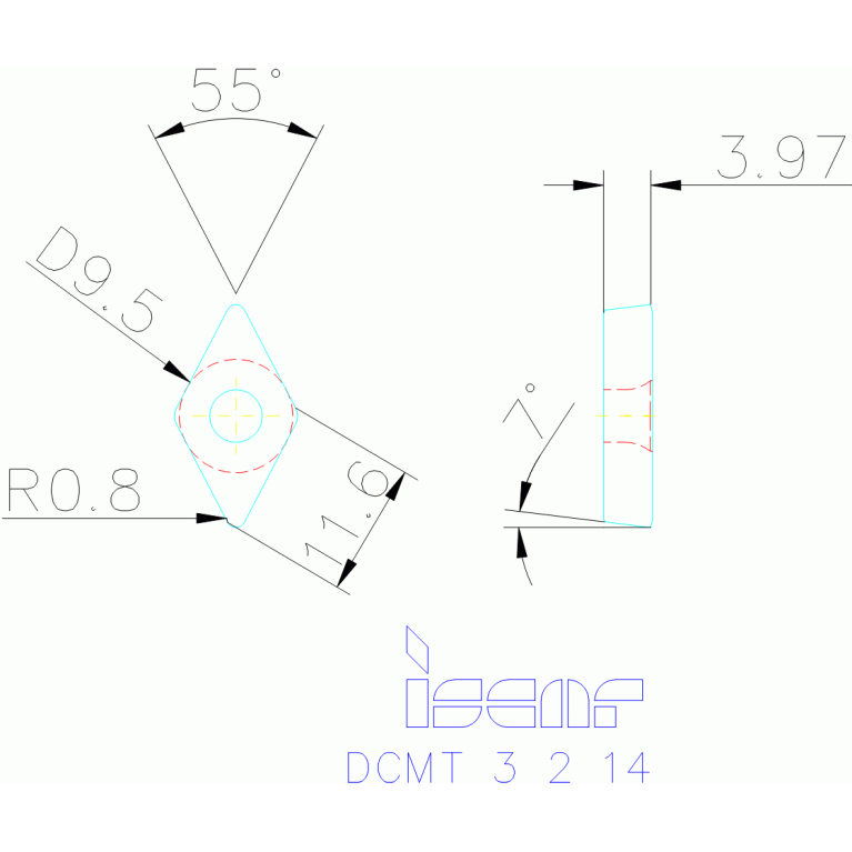 DCMT 11T308-14 IC9150