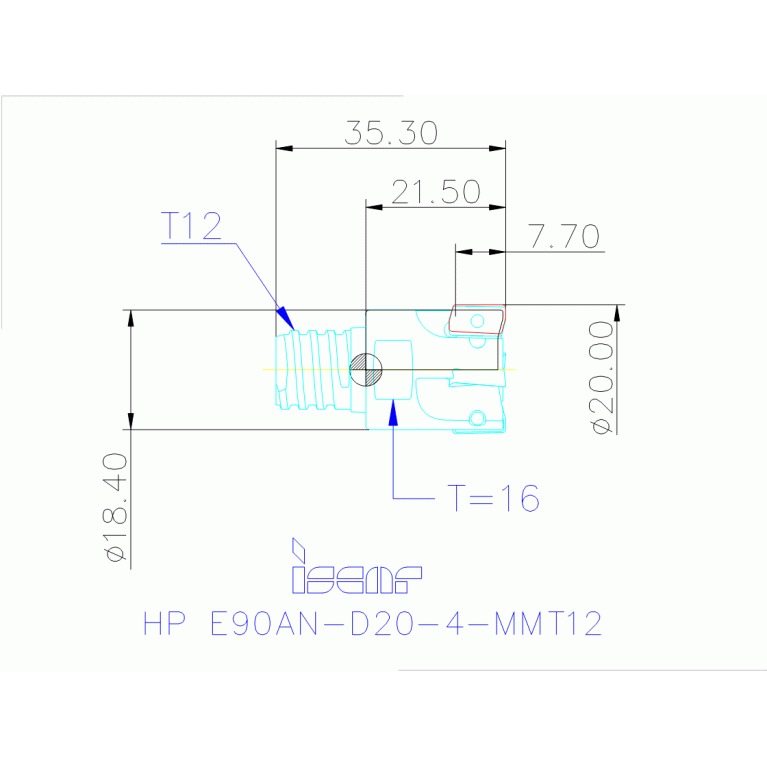 HP E90AN-D20-4-MMT12