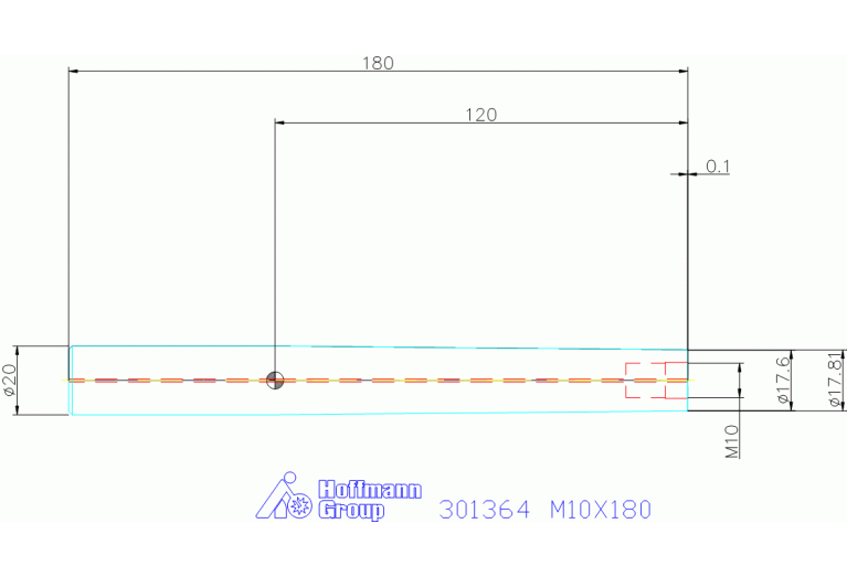 301364 M10X180