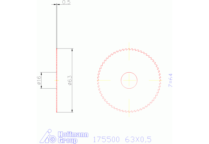 175500 63X0,5